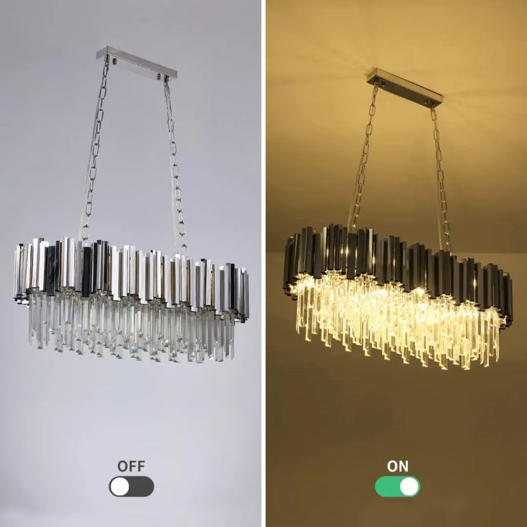Alessandro Design BLOIS Regalis candelabru cristal 10xE14