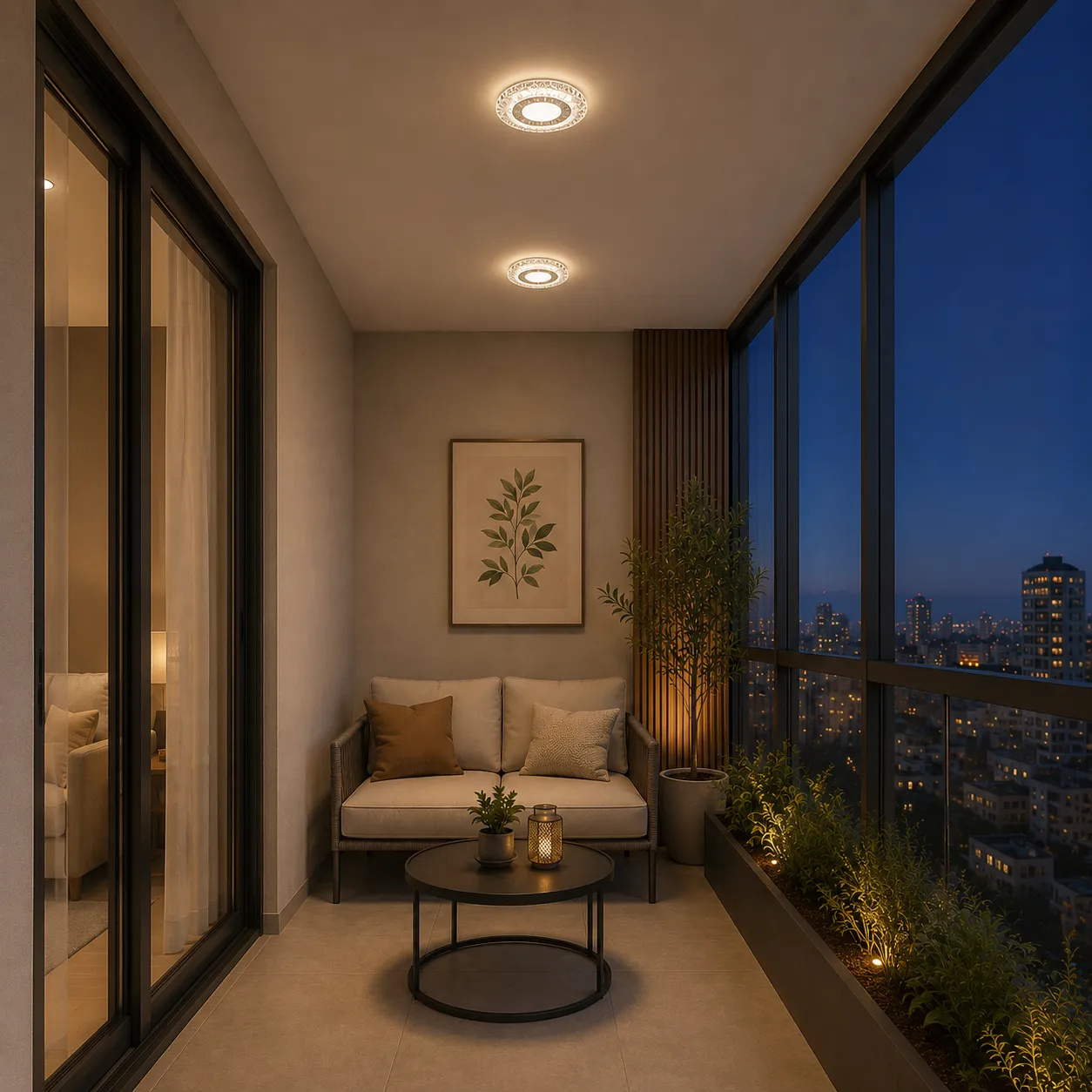 Alessandro Design Celun lustra LED 33W alba 21cm