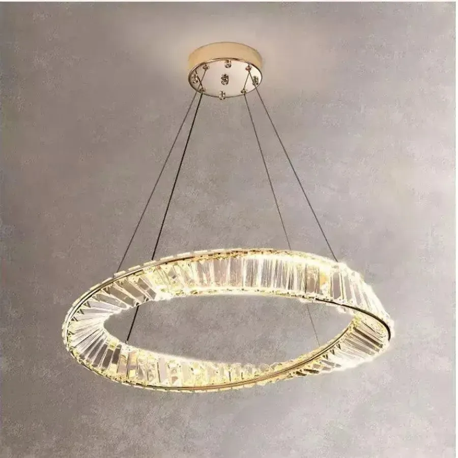 Alessandro Design CAIRO 36W lustra LED aurie 1 cerc