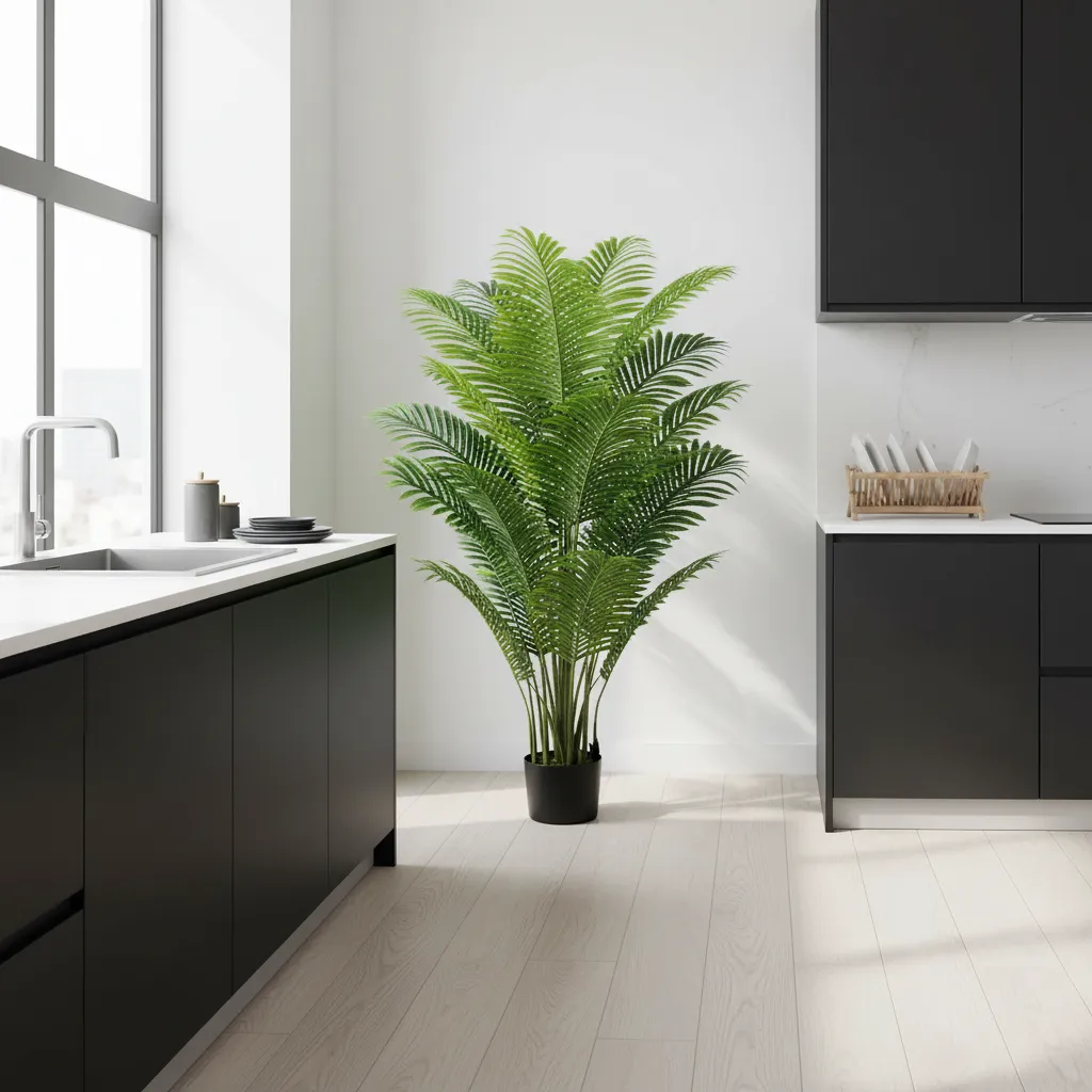 Alessandro Design Areca planta artificiala verde 150cm 15 frunze