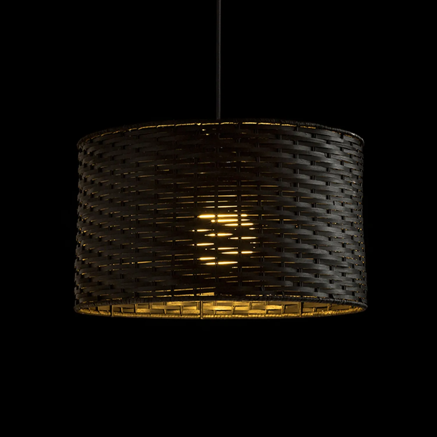 Rendl Light Studio Fiatlux pendul bambus negru interior