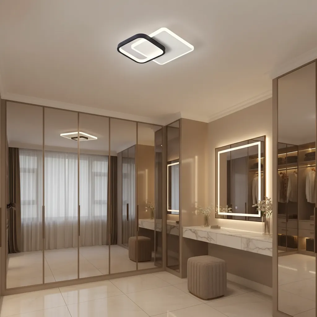 Alessandro Design Marcelo lustra LED 30W negru-alb 3 culori