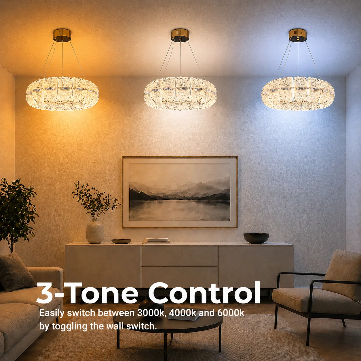 Alessandro Design MAYON Supremo candelabru LED auriu 80x80