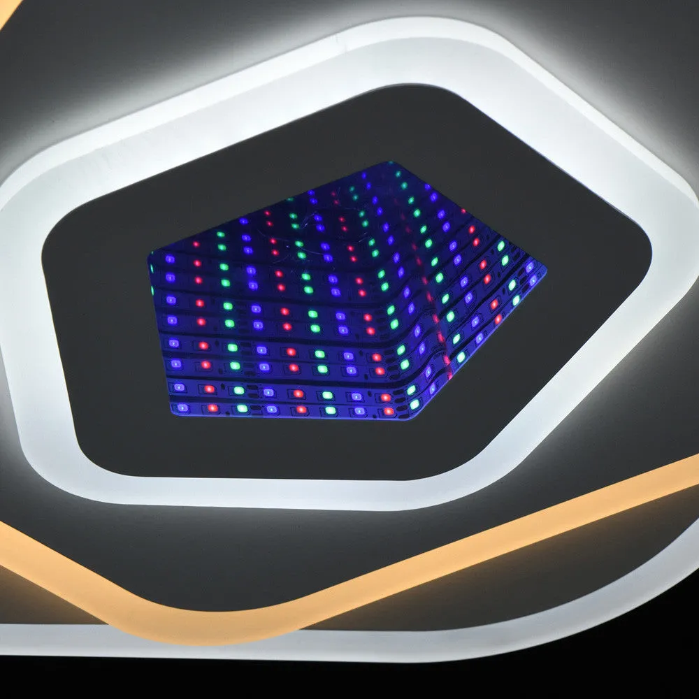 Alessandro Design Nexa 3D lustra LED 39W alba D25