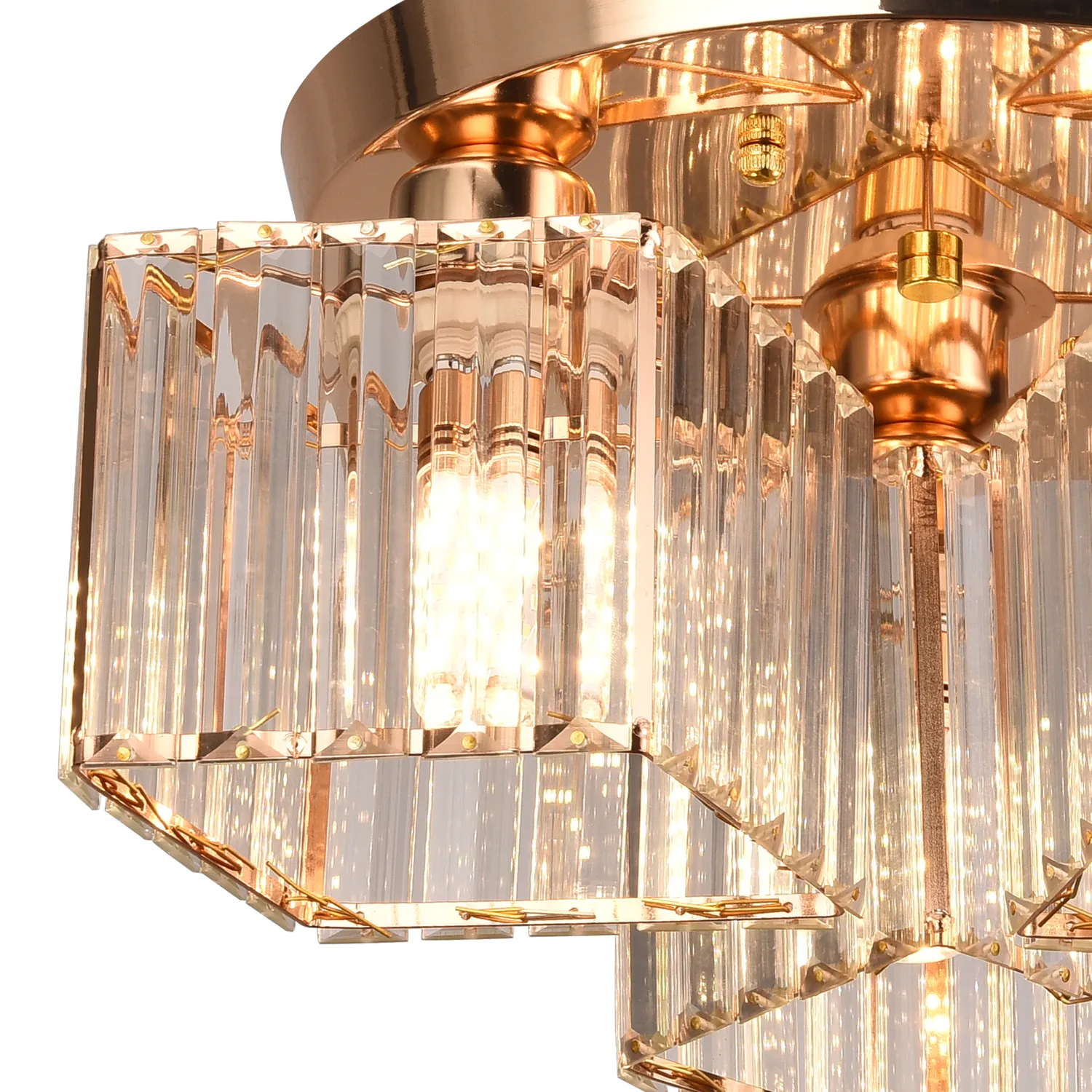 Alessandro Design Sasha LC117/3GD lustra 3xE27 aurie cristal