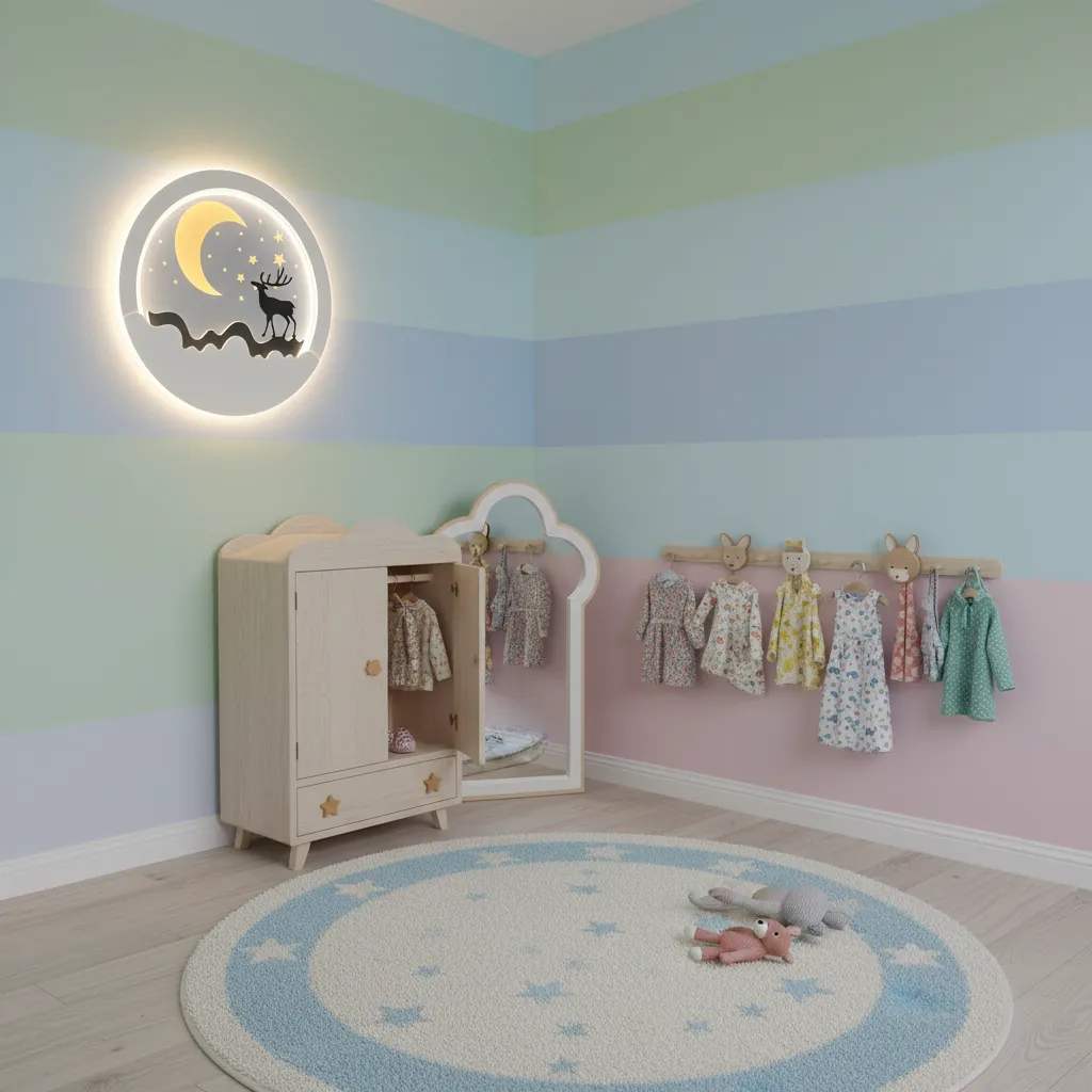 Alessandro Design Noctra aplică LED 44W neagră 3 culori