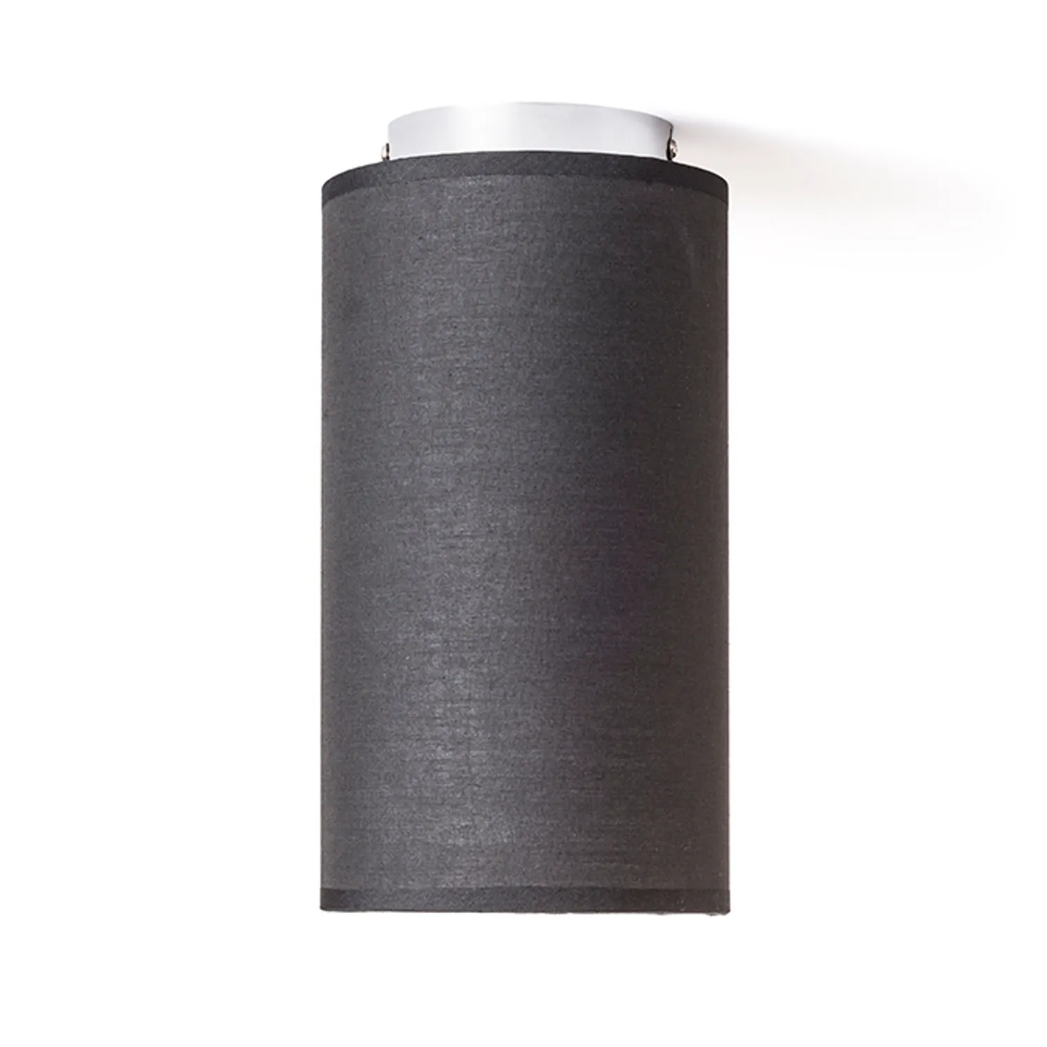 Rendl Taco Tak plafoniera negru crom E27 textil