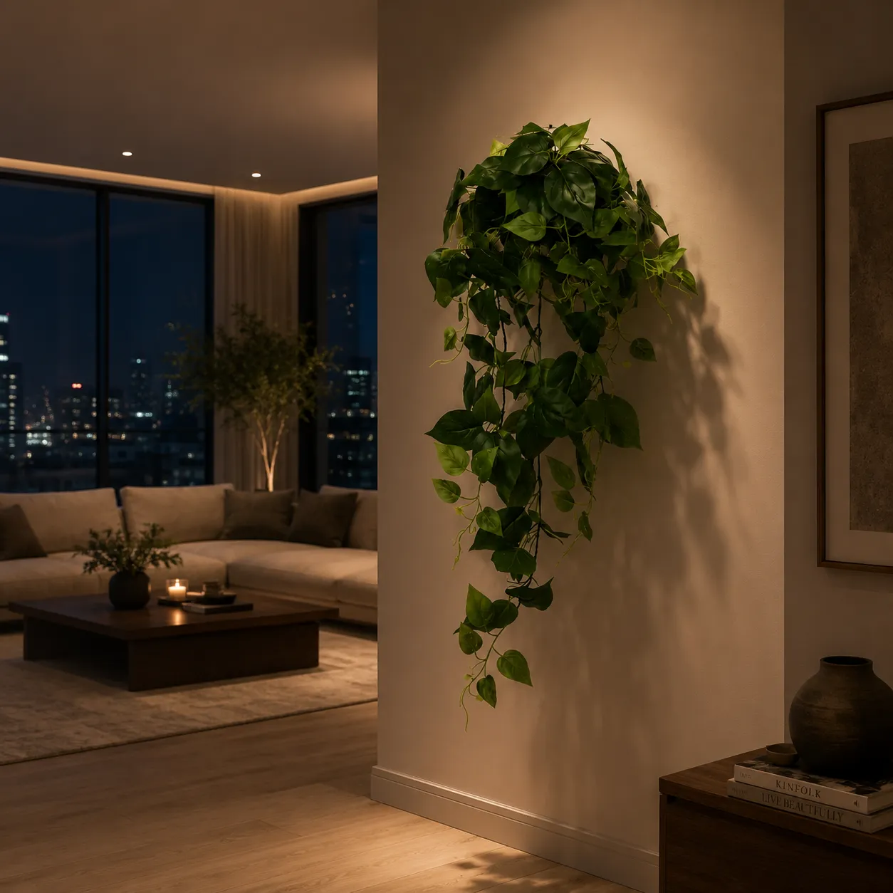 Alessandro Design Epipremnum planta artificiala curgatoare 100cm