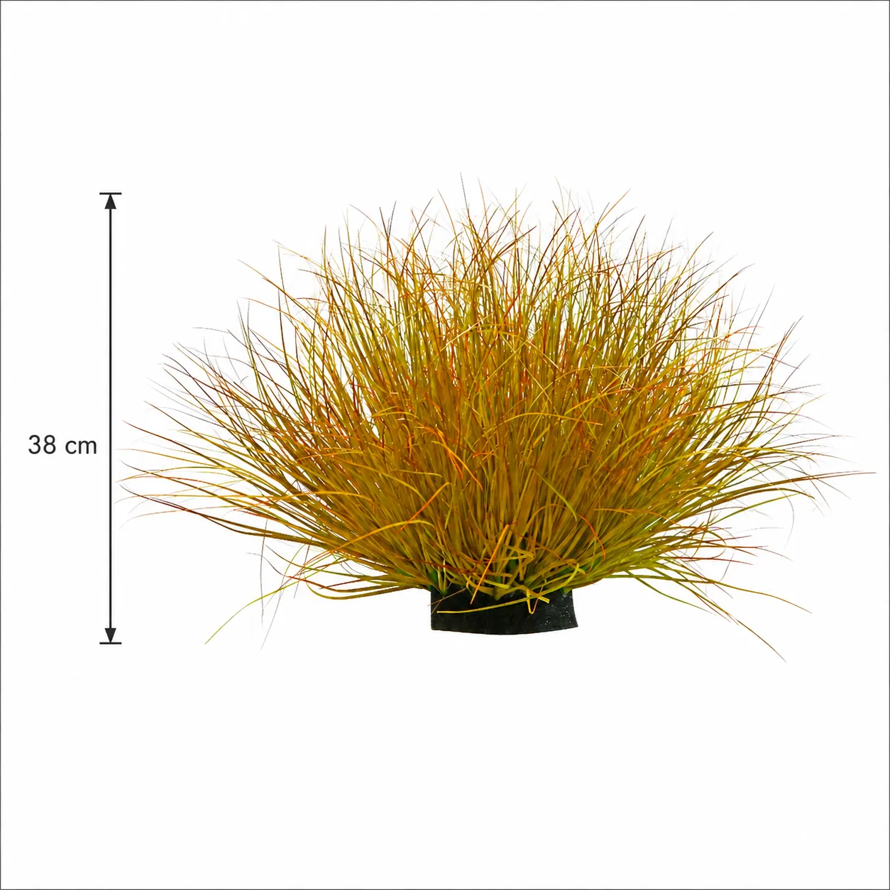 Alessandro Design Curved Onion Grass planta artificiala 38cm galben-portocaliu
