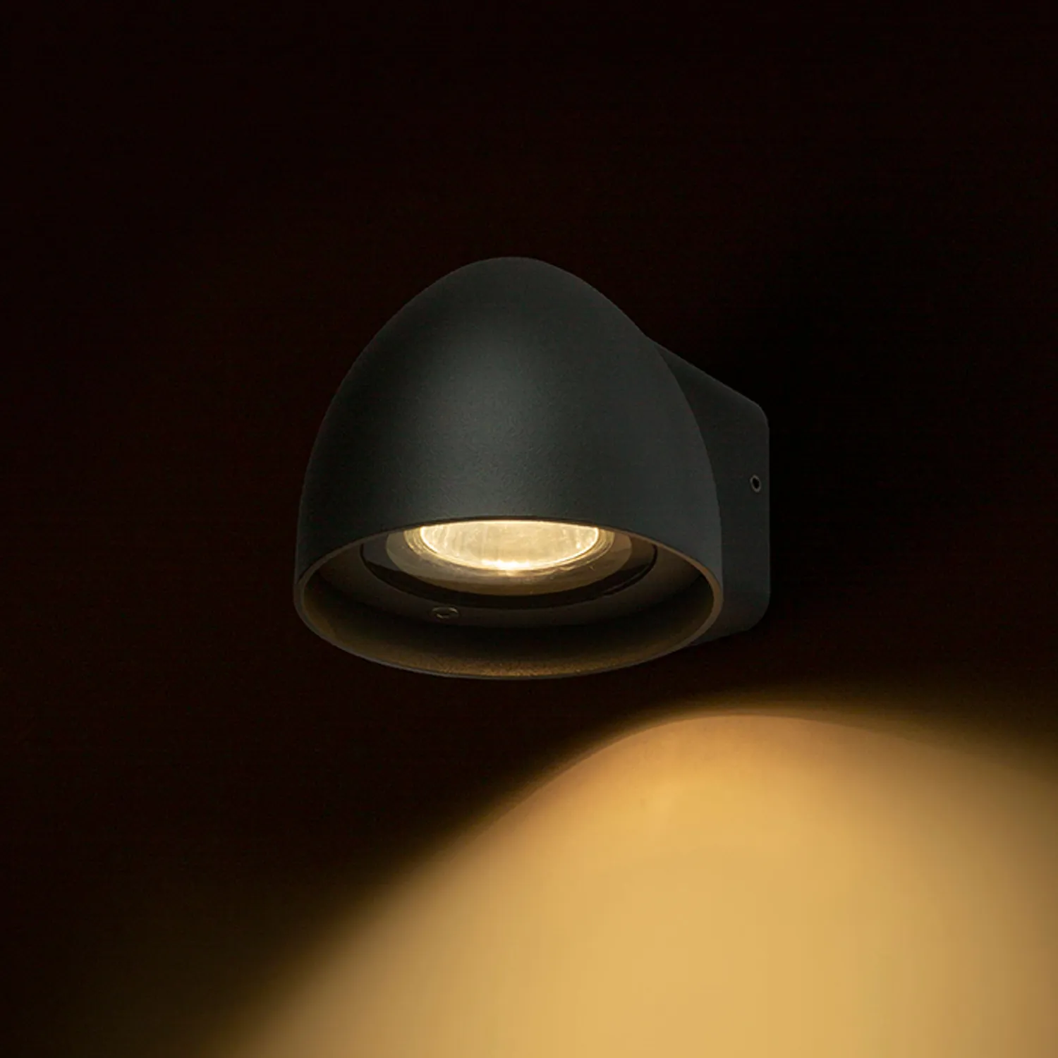 Rendl Light Studio Bourdon aplica perete antracit GU10