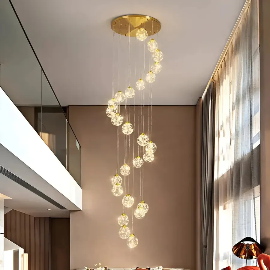 Alessandro Design Kilkenny Culmino candelabru LED 144W auriu 60cm