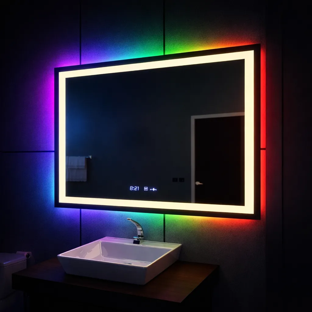 Alessandro Design Verite MotionGlow Marcello W09/100X60BTRGB oglinda LED