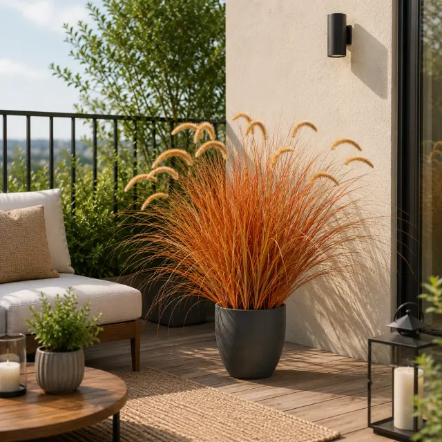 Alessandro Design planta artificiala iarba coada vulpii 100cm