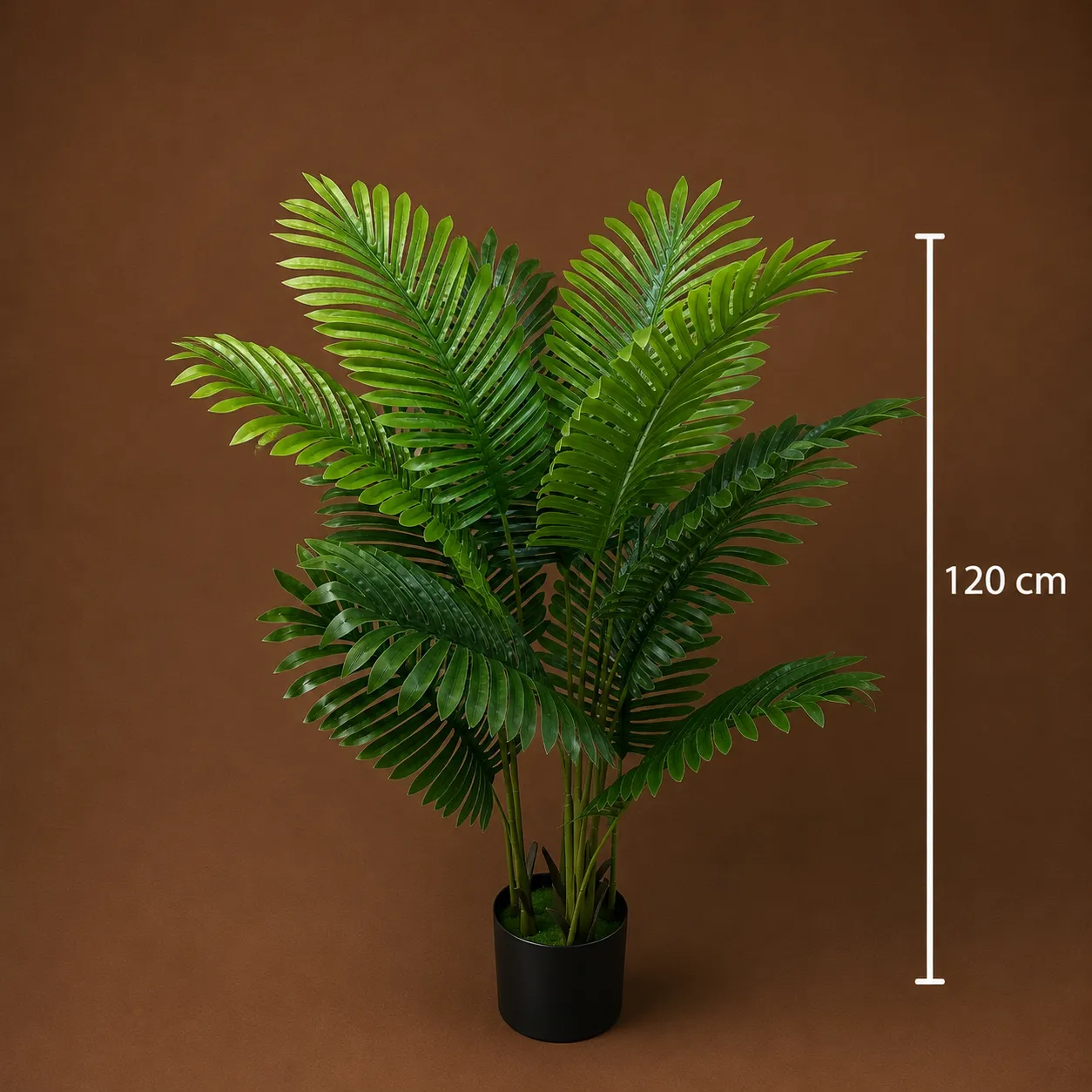 Alessandro Design Areca palmier artificial 120cm verde 12 frunze