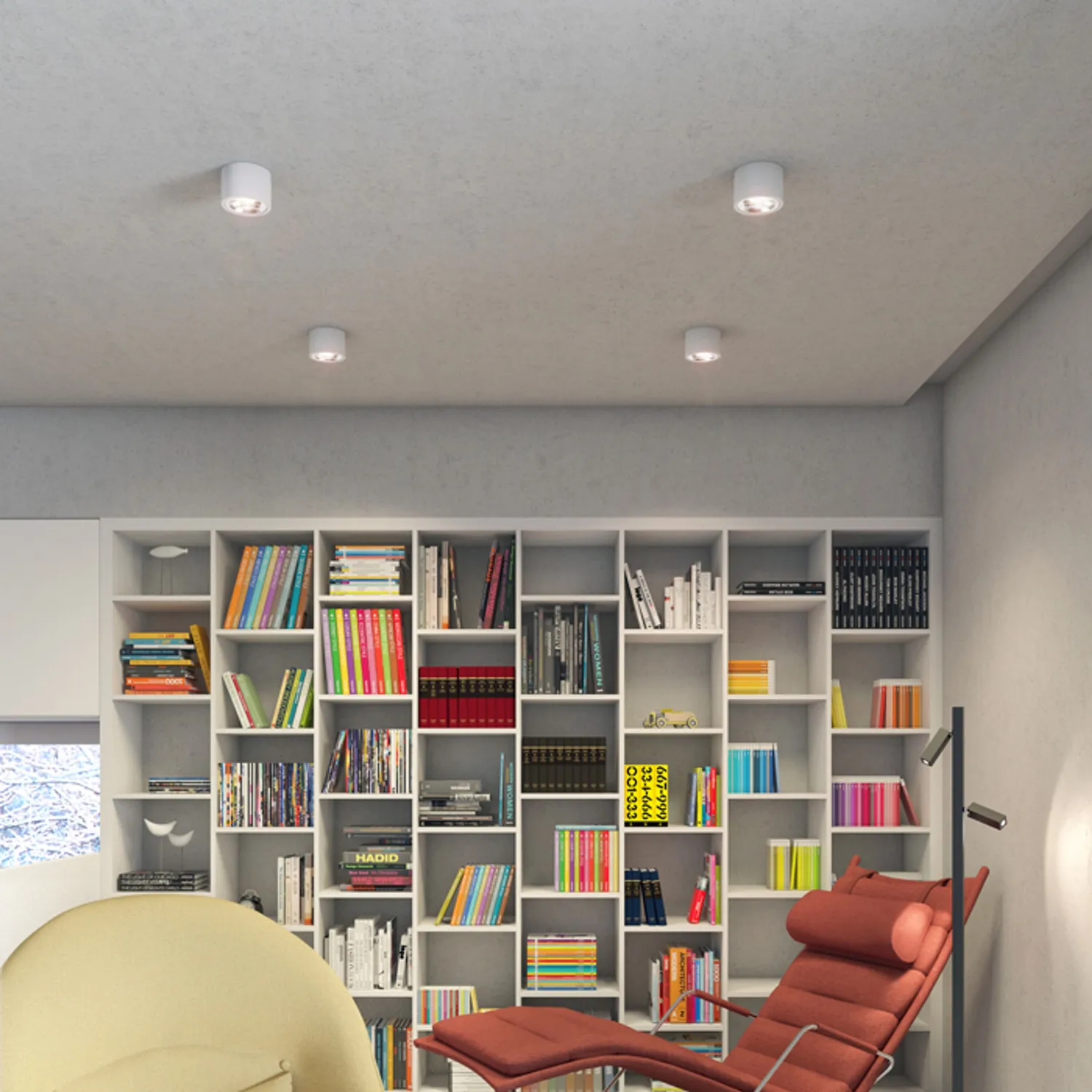 Rendl Light Studio Kelly LED plafoniera dimabila alba
