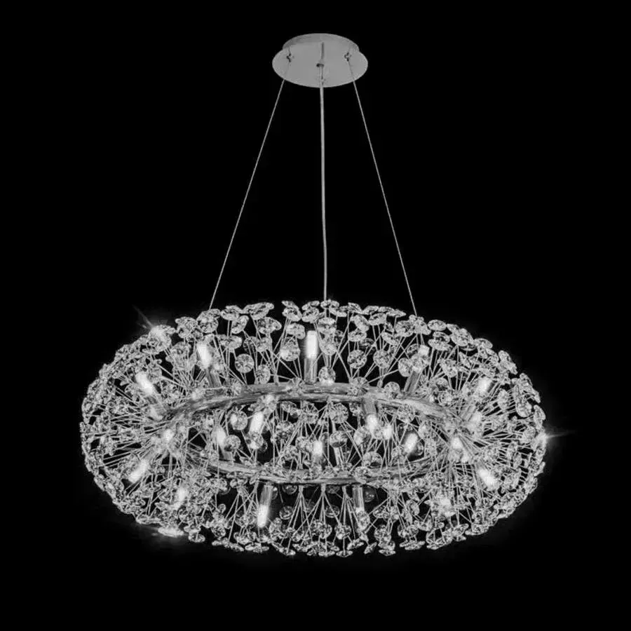 Alessandro Design Khujand 12xG9 candelabru cristal 60cm