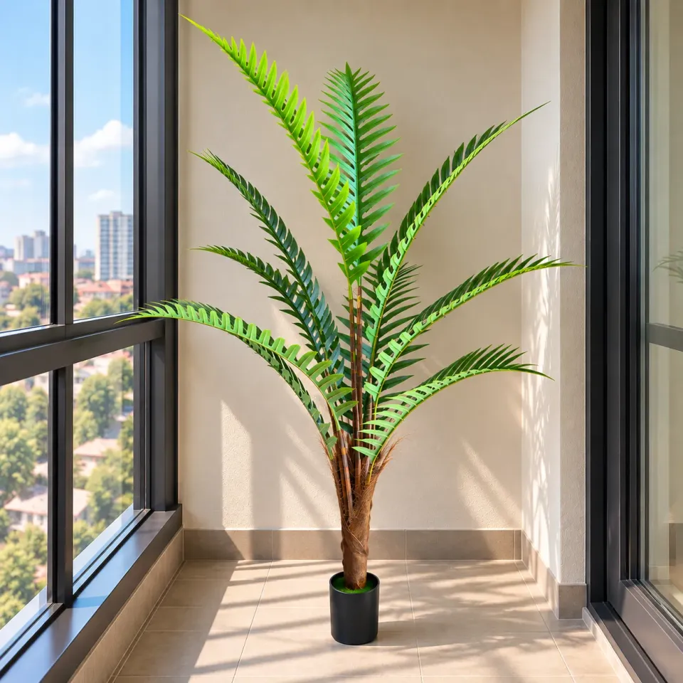 Alessandro Design palmier artificial Royal 180cm verde cu ghiveci