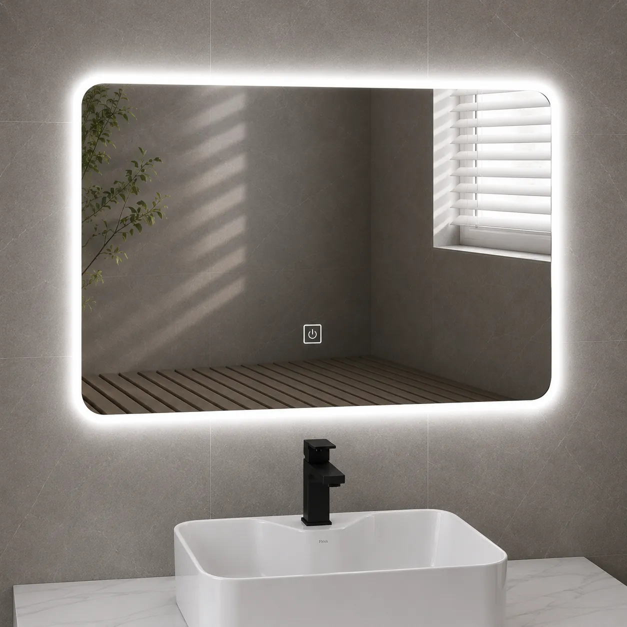 Alessandro Design Auro set mobilier baie 60cm alb 3 piese