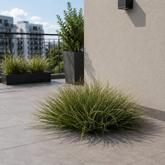 Alessandro Design Onion Grass tufa iarba artificiala 38cm verde inchis
