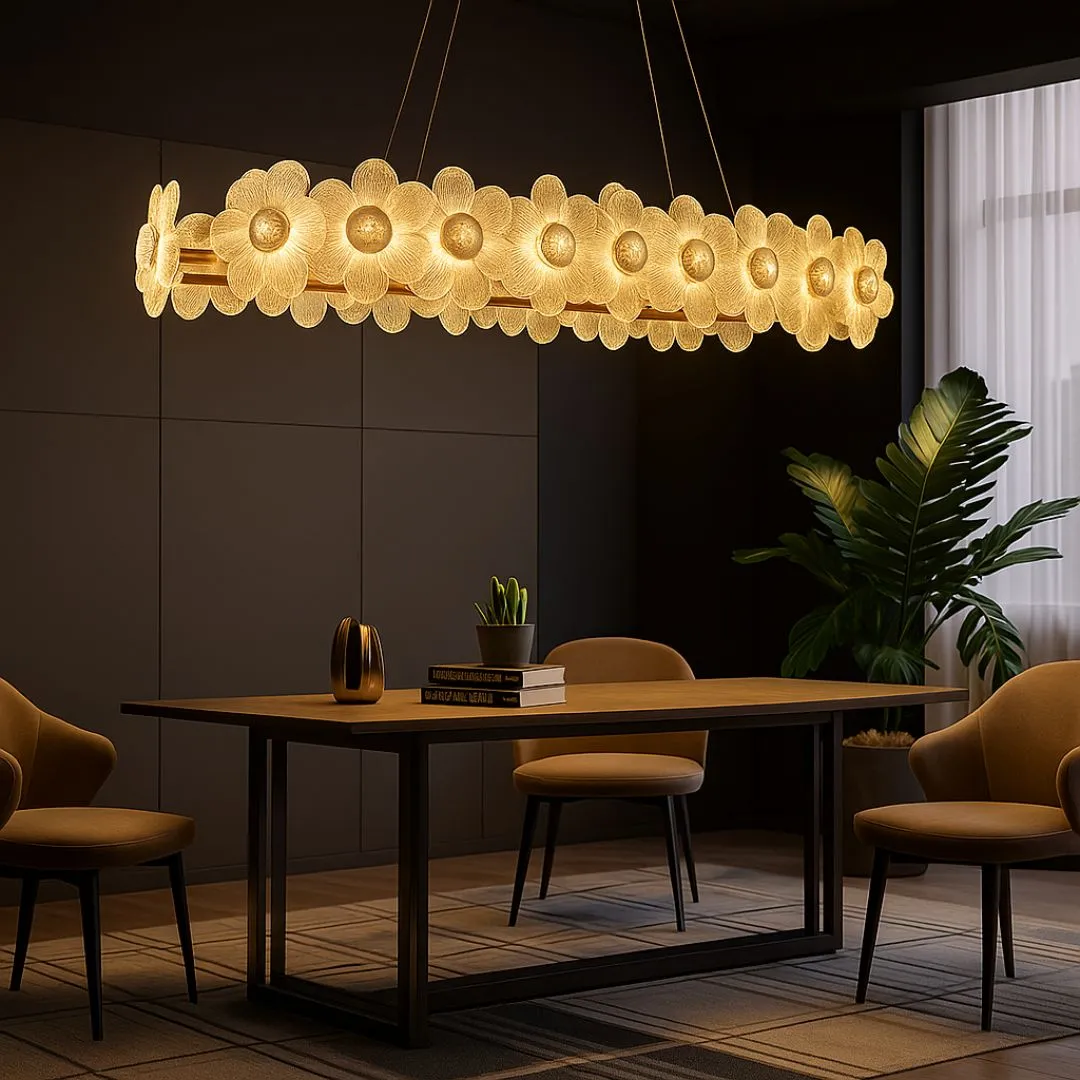 Alessandro Design Cadenza Allegro lustra cristal aurie 100cm