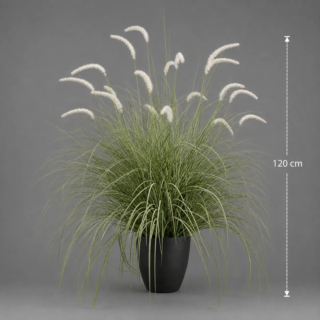 Alessandro Design Foxtail planta artificiala 120cm verde-alb