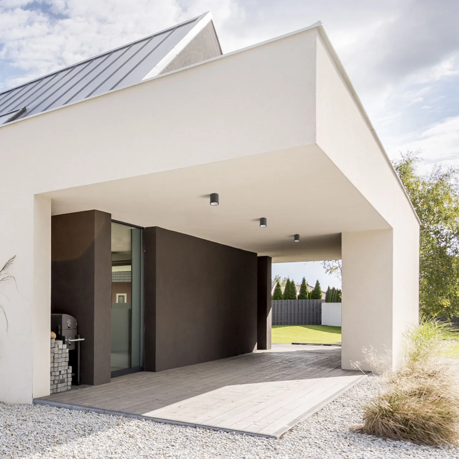 Rendl Kornelia 10 plafoniera LED neagra exterior
