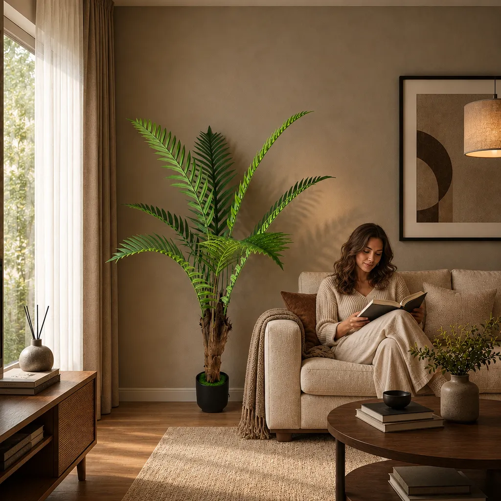 Alessandro Design Royal Palm planta artificiala 160 cm verde
