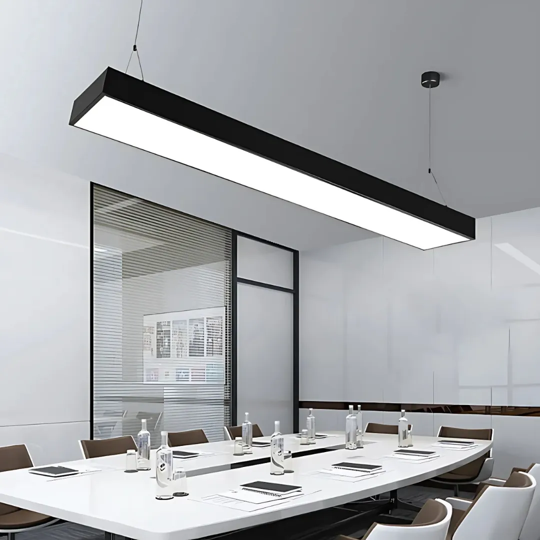 Alessandro Design Darin lustra LED 120cm 23W neagra