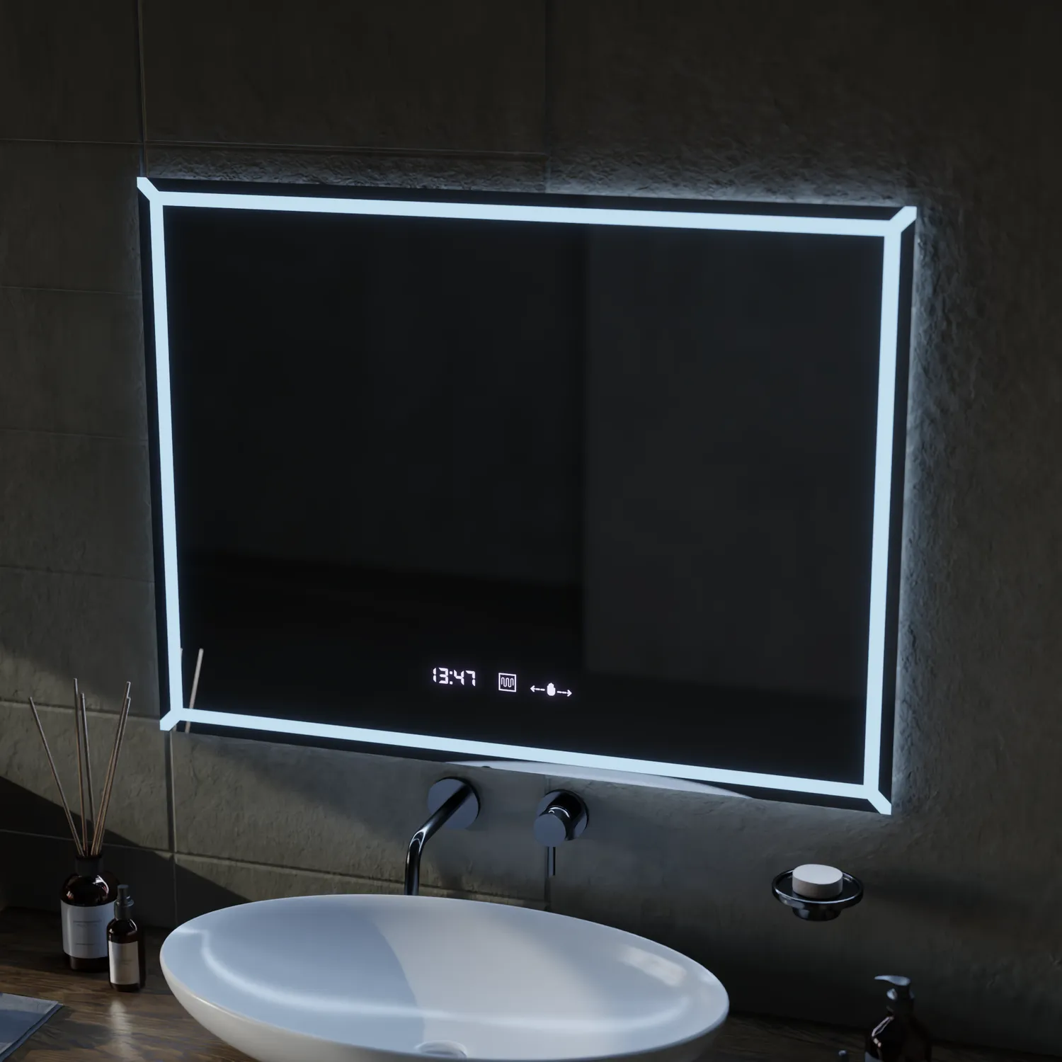 Alessandro Design VillayTouch Marcello oglinda LED 80x60cm