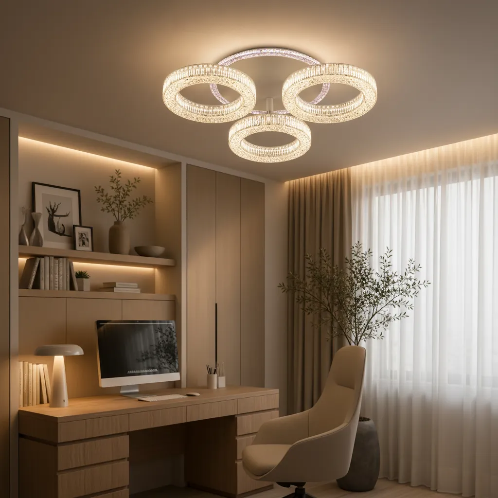 Alessandro Design RONDA Nobile lustră LED 46W albă dimabilă