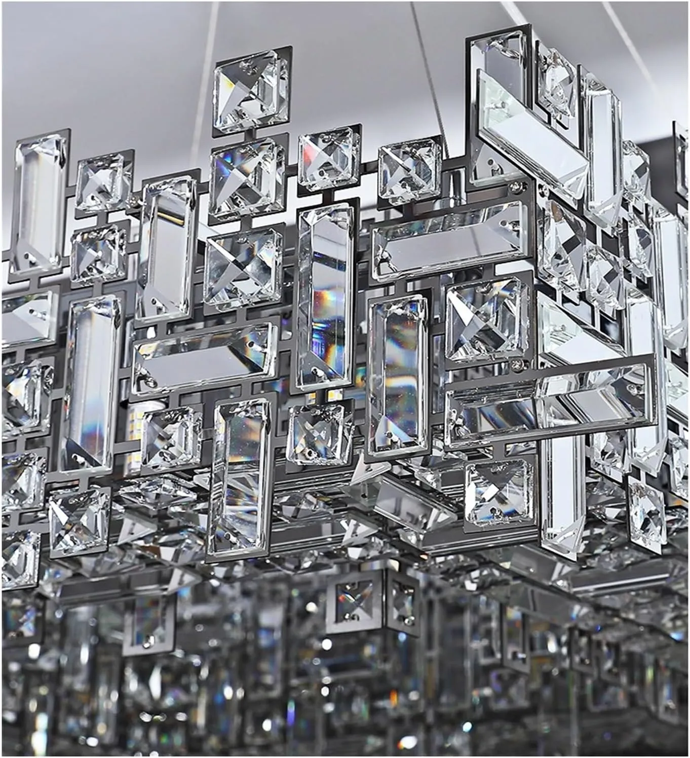 Alessandro Design Nexora Regalis 10xE14 candelabru cristal 78cm