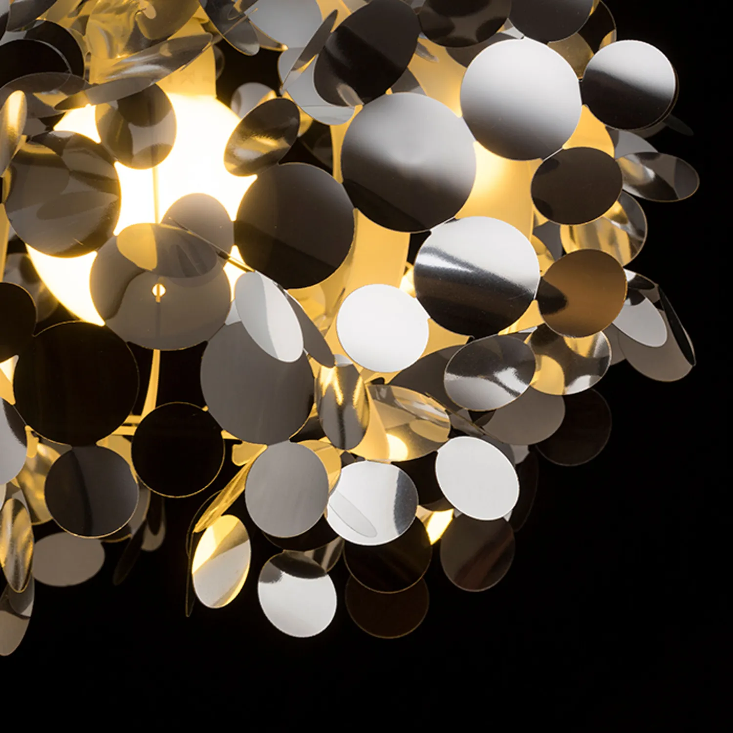 Rendl Light Studio Confetti lampa decorativa folie crom