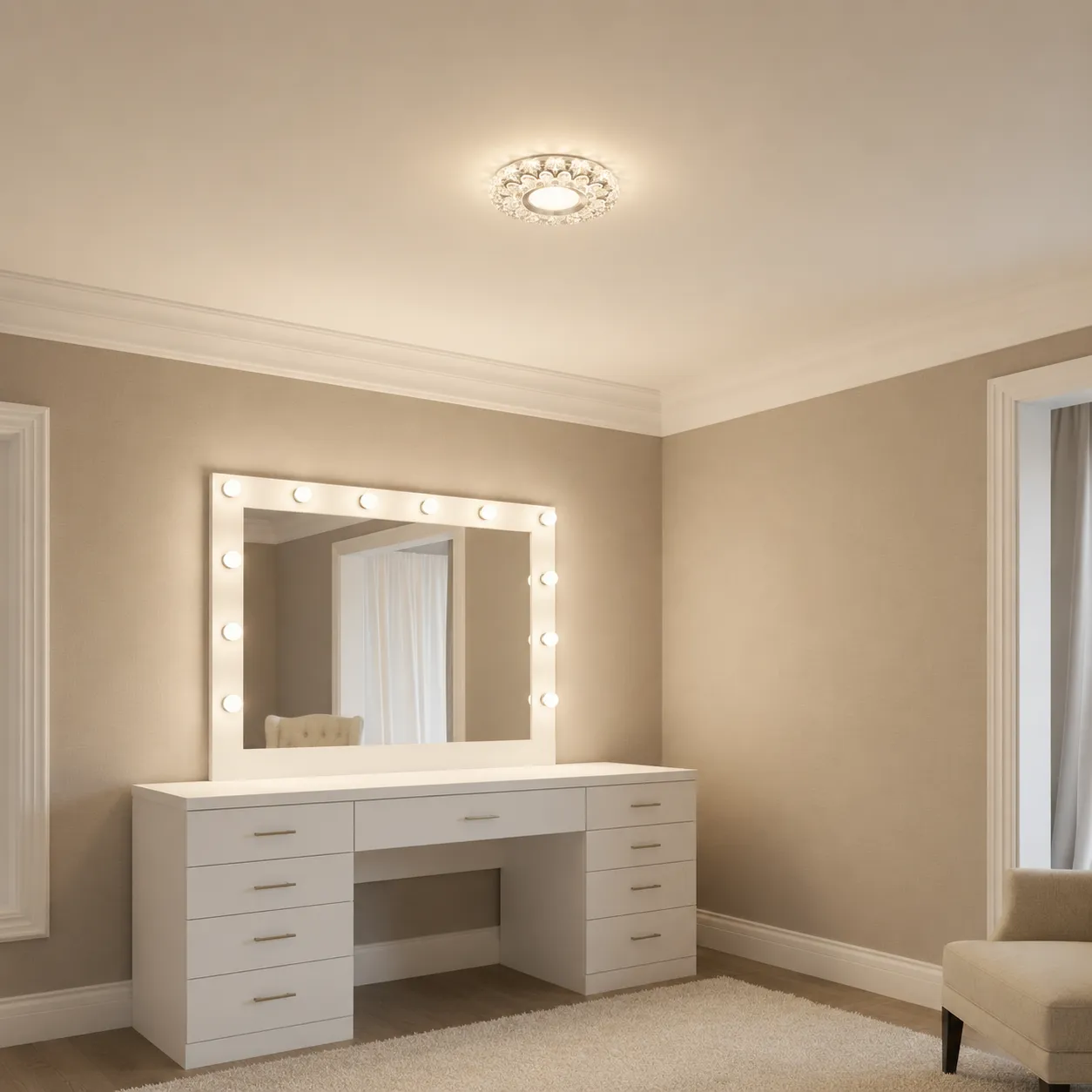 Alessandro Design Orbita spot LED alb 5W RGB rece