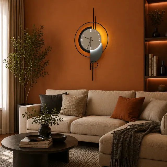 Alessandro Design ARTY 80x40cm aplica LED neagra 3 temperaturi