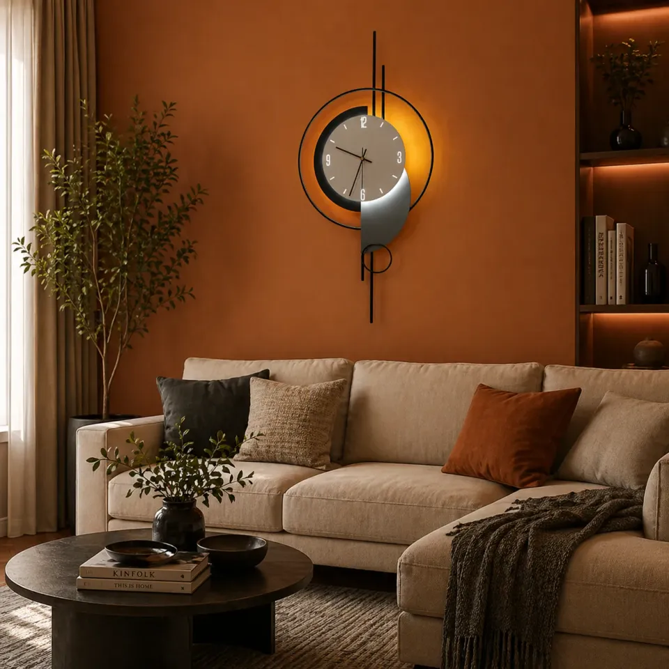 Alessandro Design ARTY 80x40cm aplica LED neagra 3 temperaturi