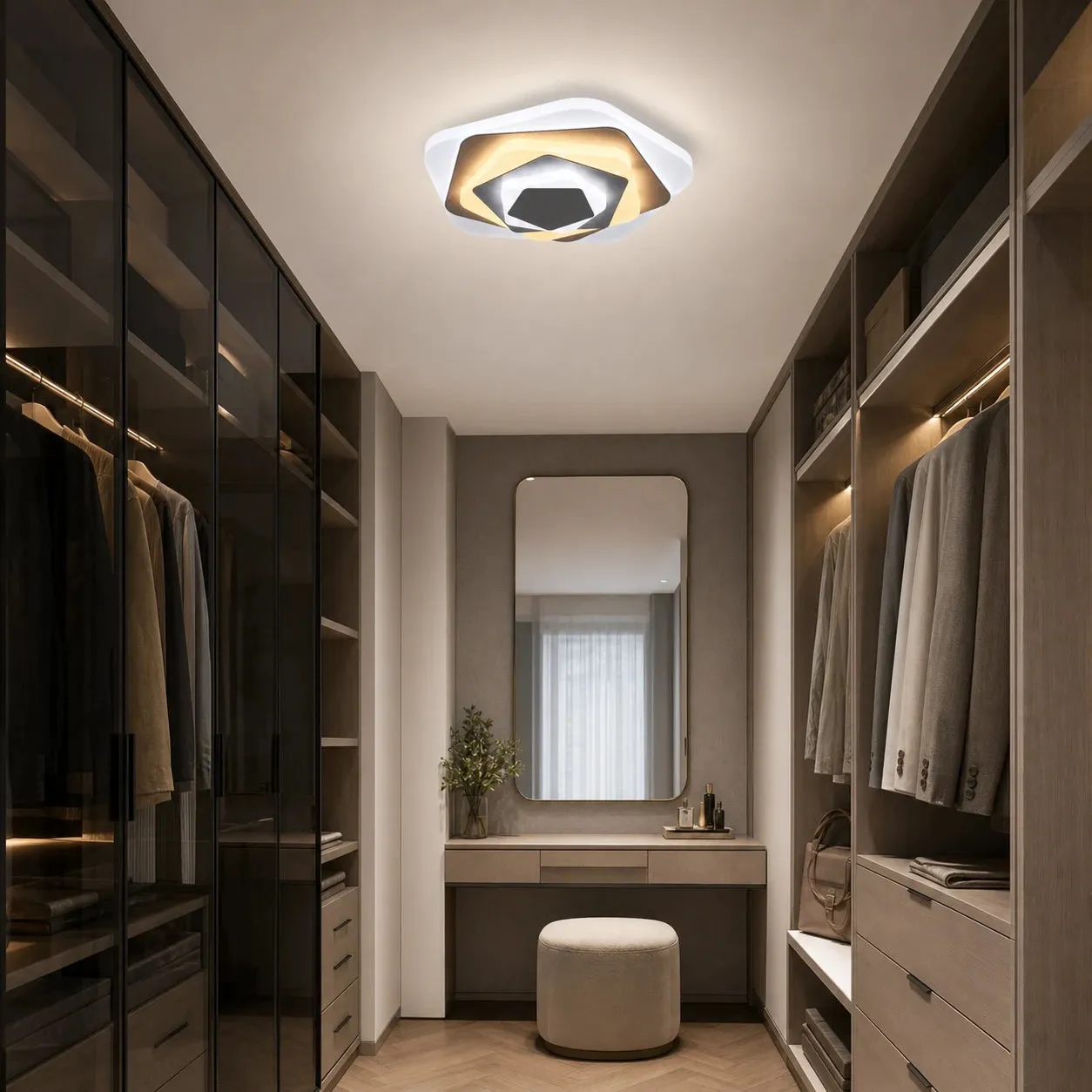 Alessandro Design SIENA 40W lustra LED alba 23cm