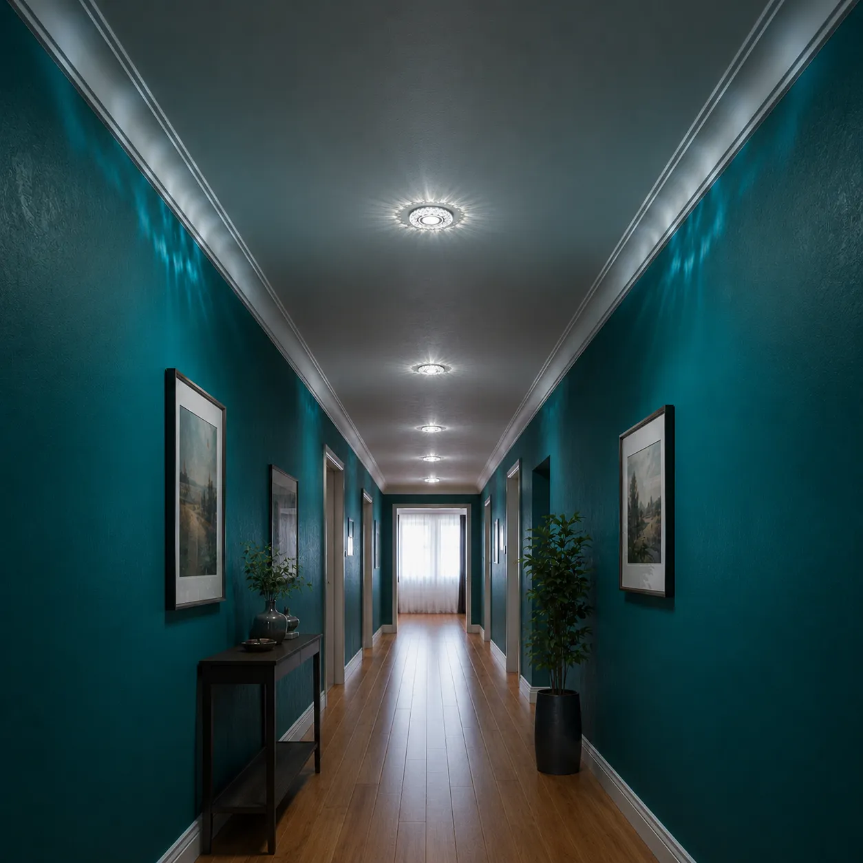 Alessandro Design ORBITA spot LED alb RGB 5W rotund