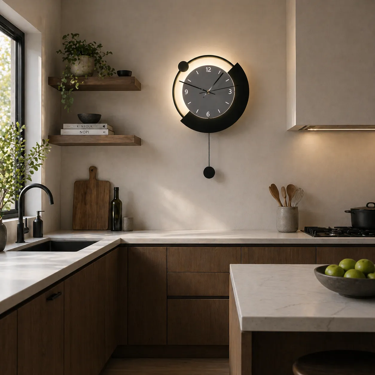 Alessandro Design ARC aplica LED 30cm neagra
