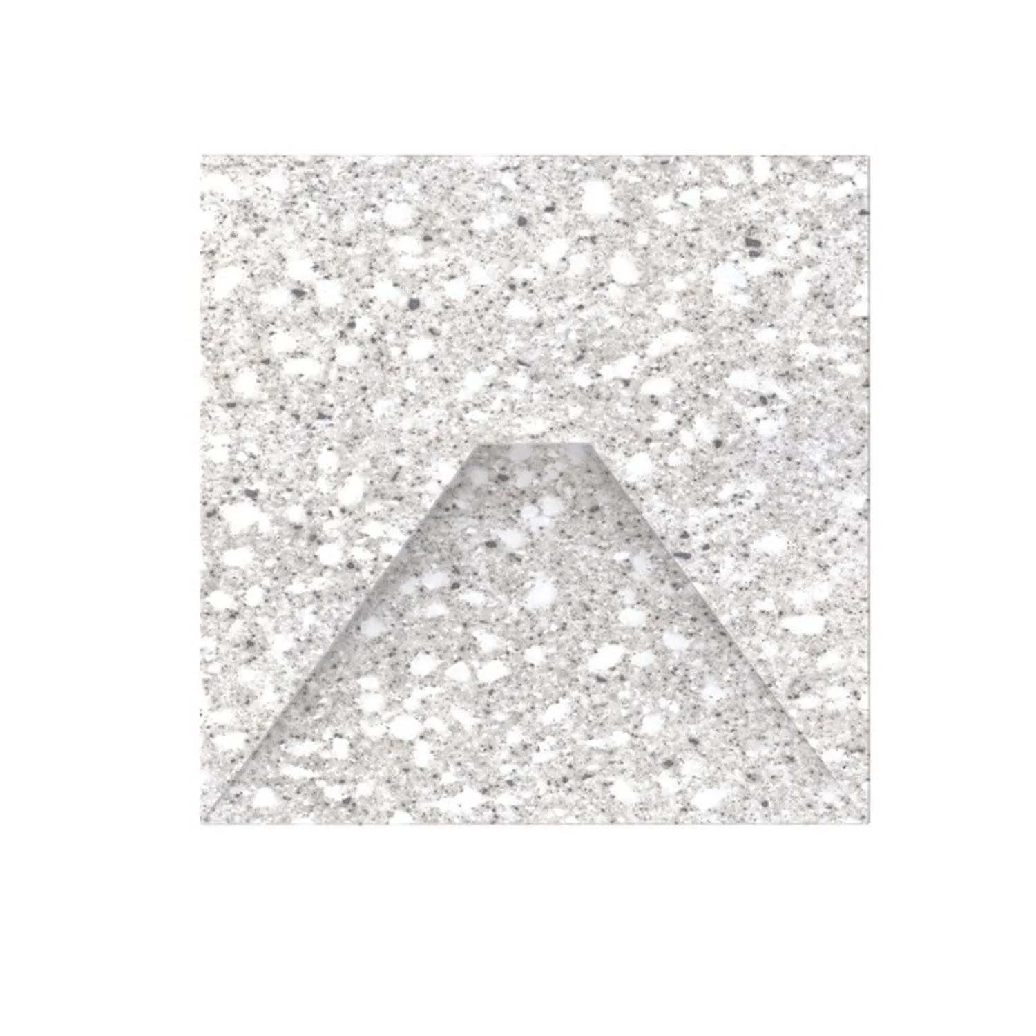 Rendl Crispi aplica incastrata neagra LED beton
