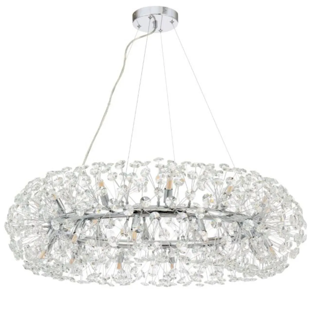 Alessandro Design Khujand 12xG9 candelabru cristal 60cm