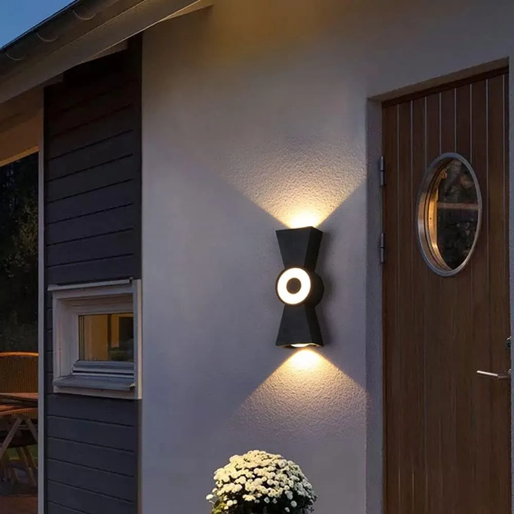 Alessandro Design AX161 aplica exterior 7W neagra metal