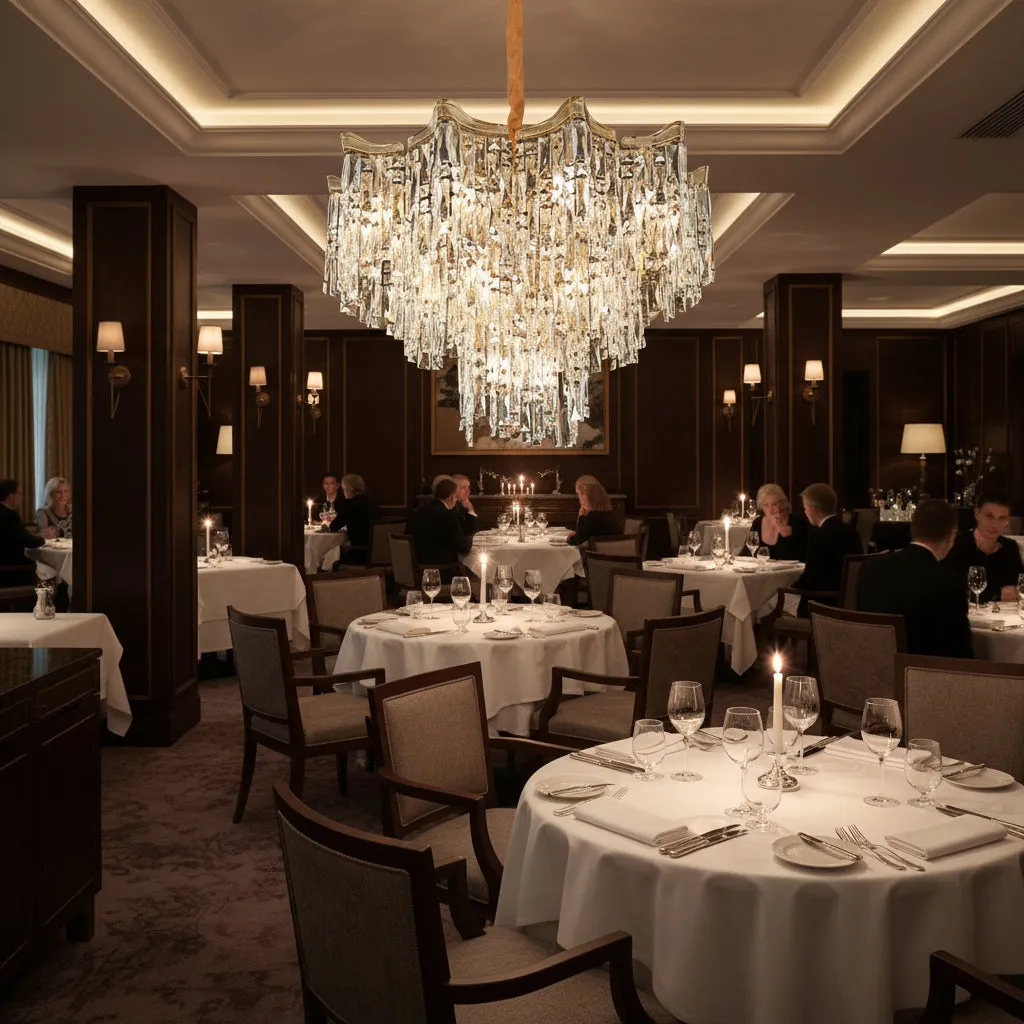 Alessandro Design Vetra Eleganza 9xE14 candelabru cristal auriu