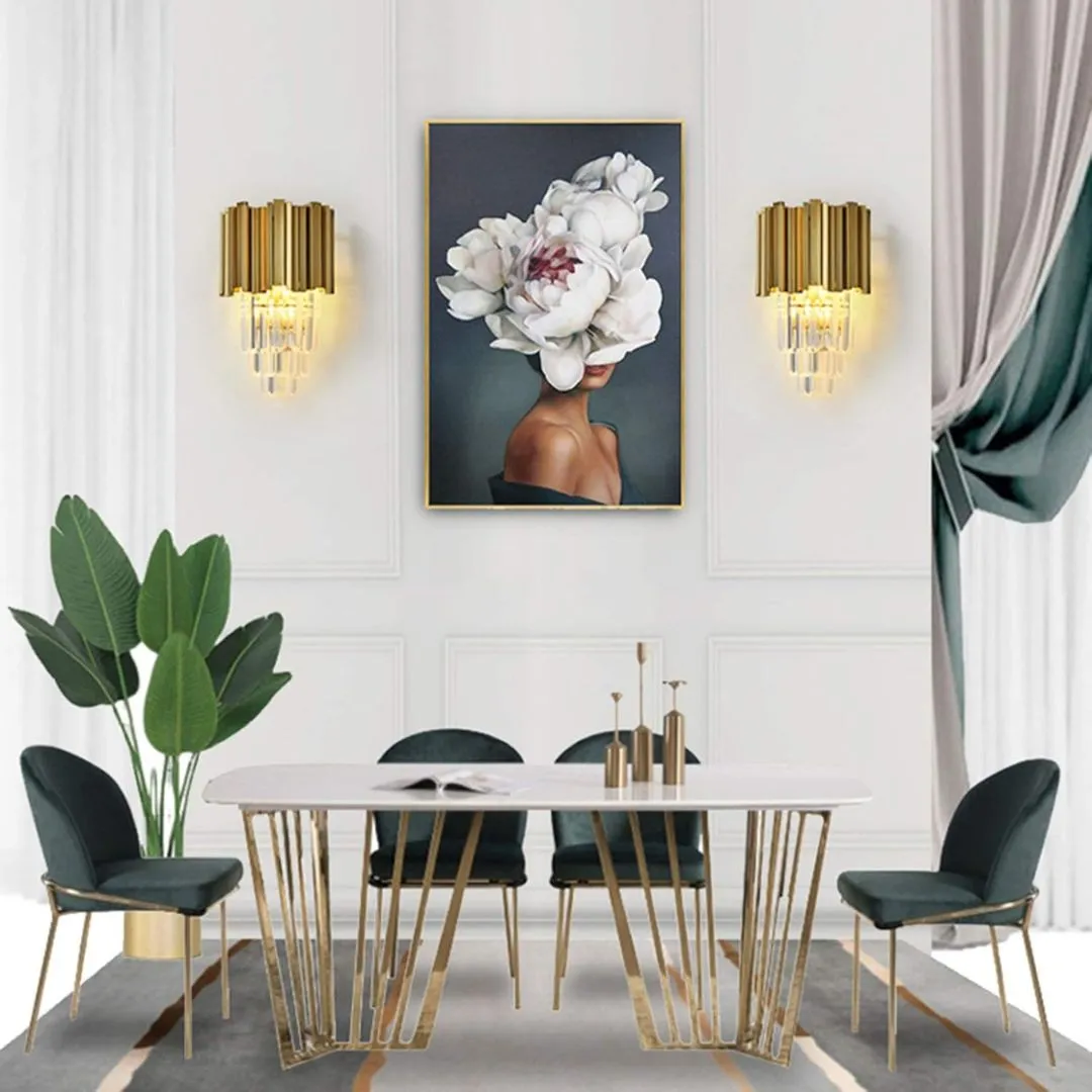 Alessandro Design BLOIS Piccolo aplica cristal aurie 2xE14