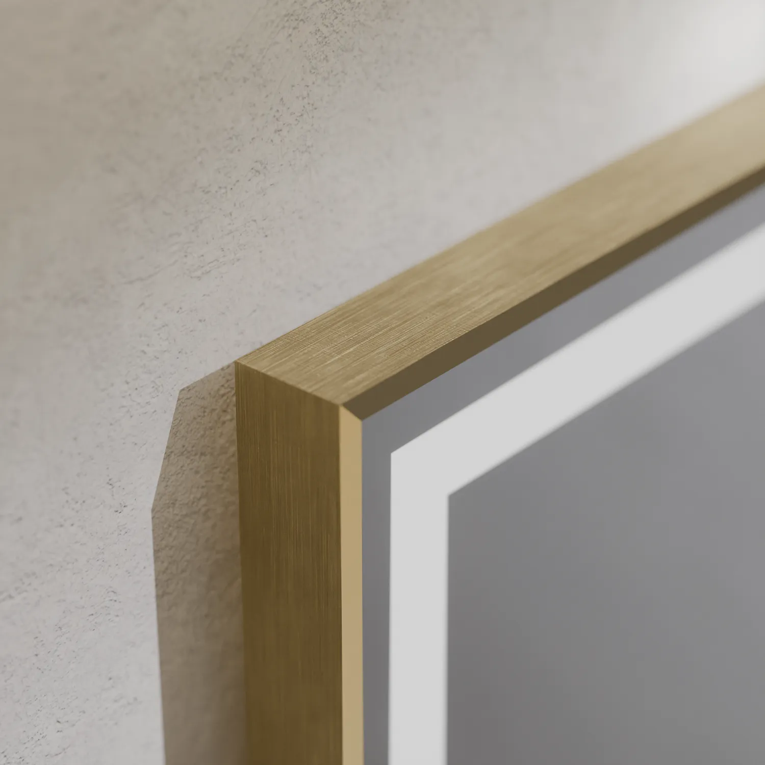 Alessandro Design Verite Royale Gold MotionGlow Marcello Oglinda LED 60x80cm