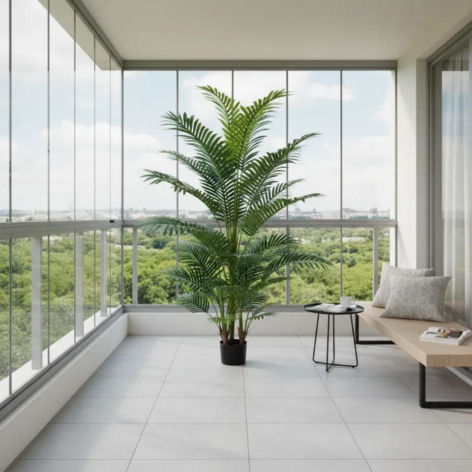 Alessandro Design palmier artificial Kentia 190cm verde ghiveci