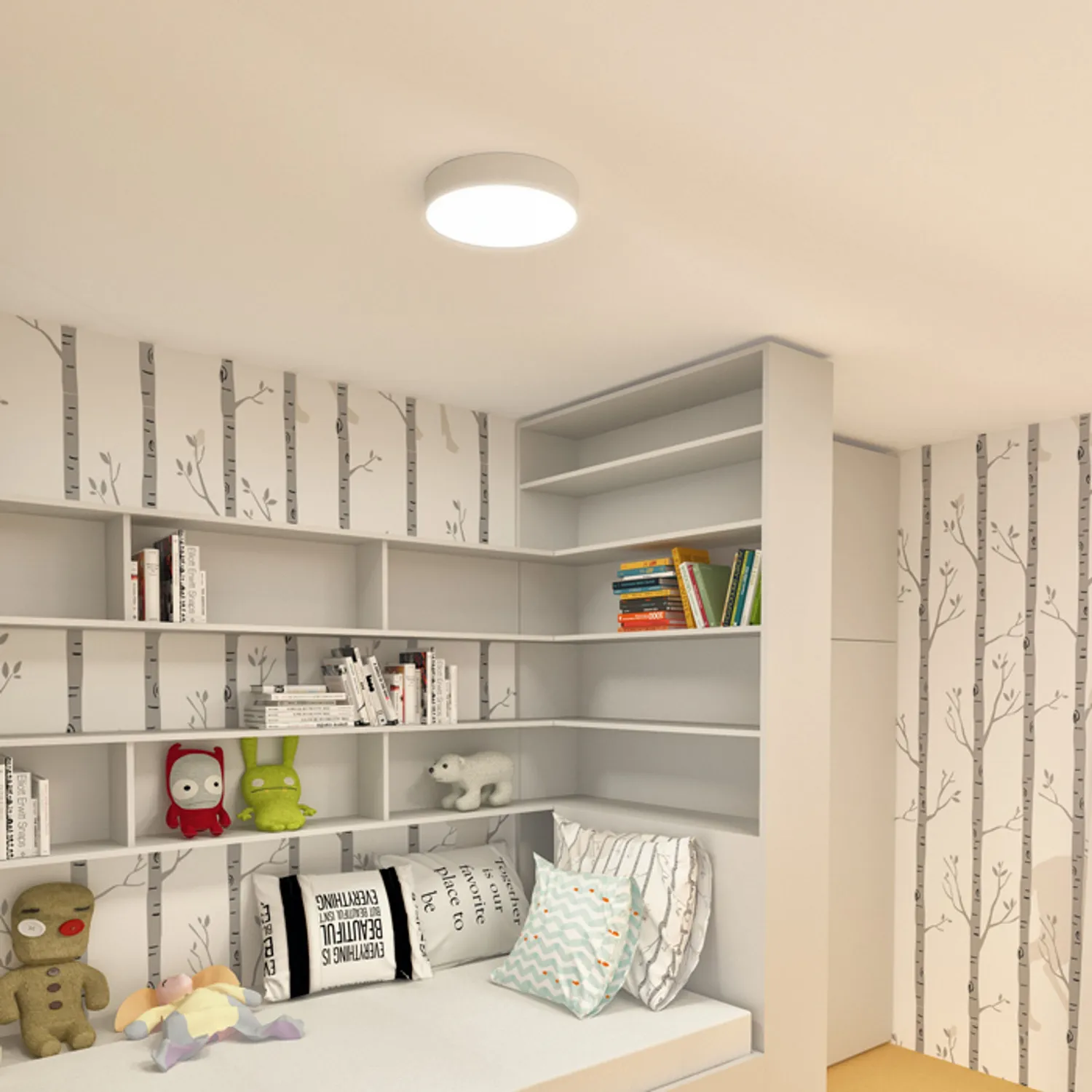 Rendl Larisa R 30 plafoniera LED negru rotund