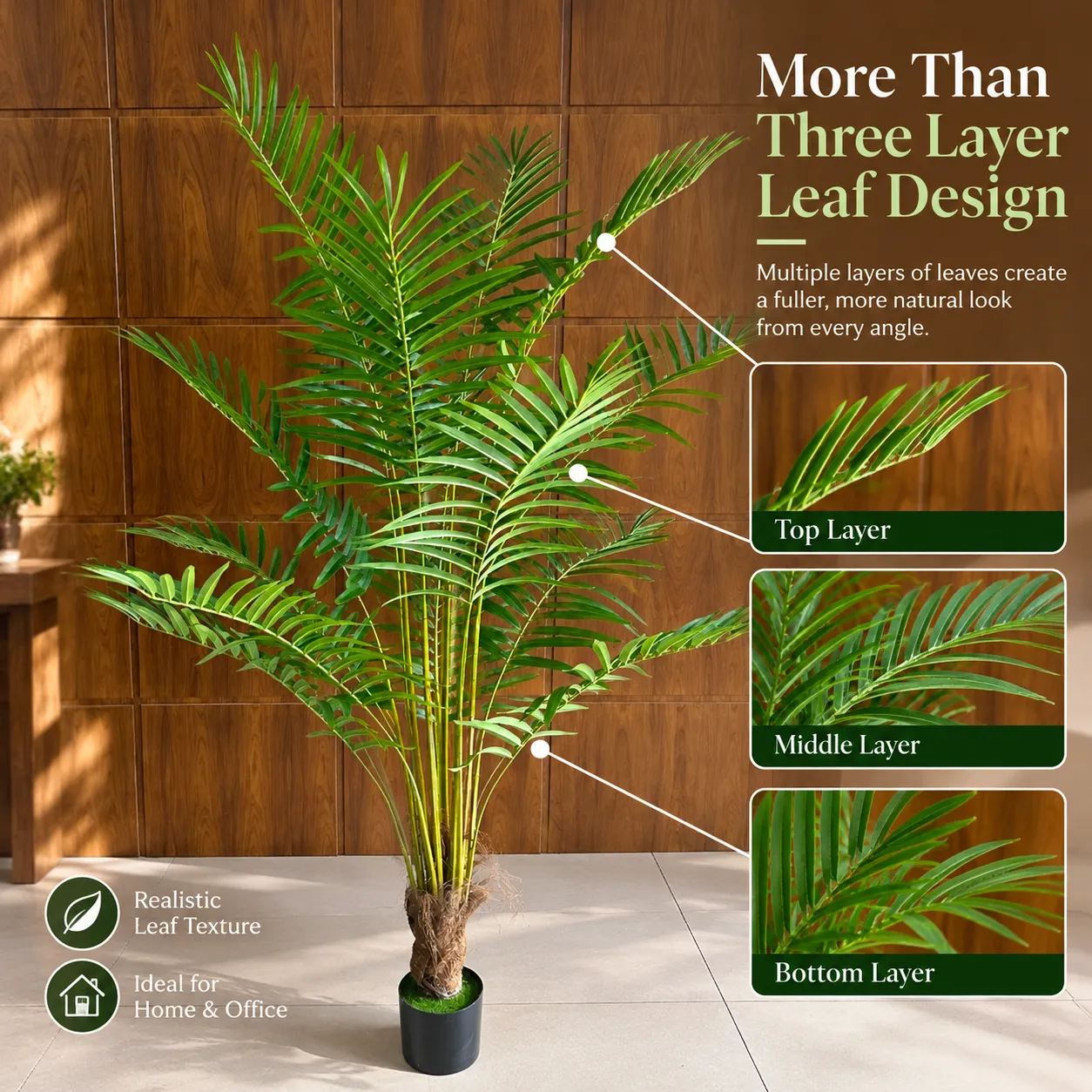 Alessandro Design Kentia Palmier Artificial 230 cm cu Ghiveci