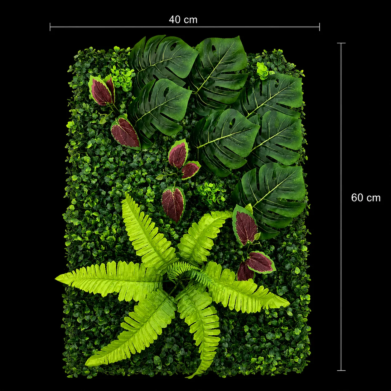 Alessandro Design Mix Monstera panou planta artificiala 40x60cm