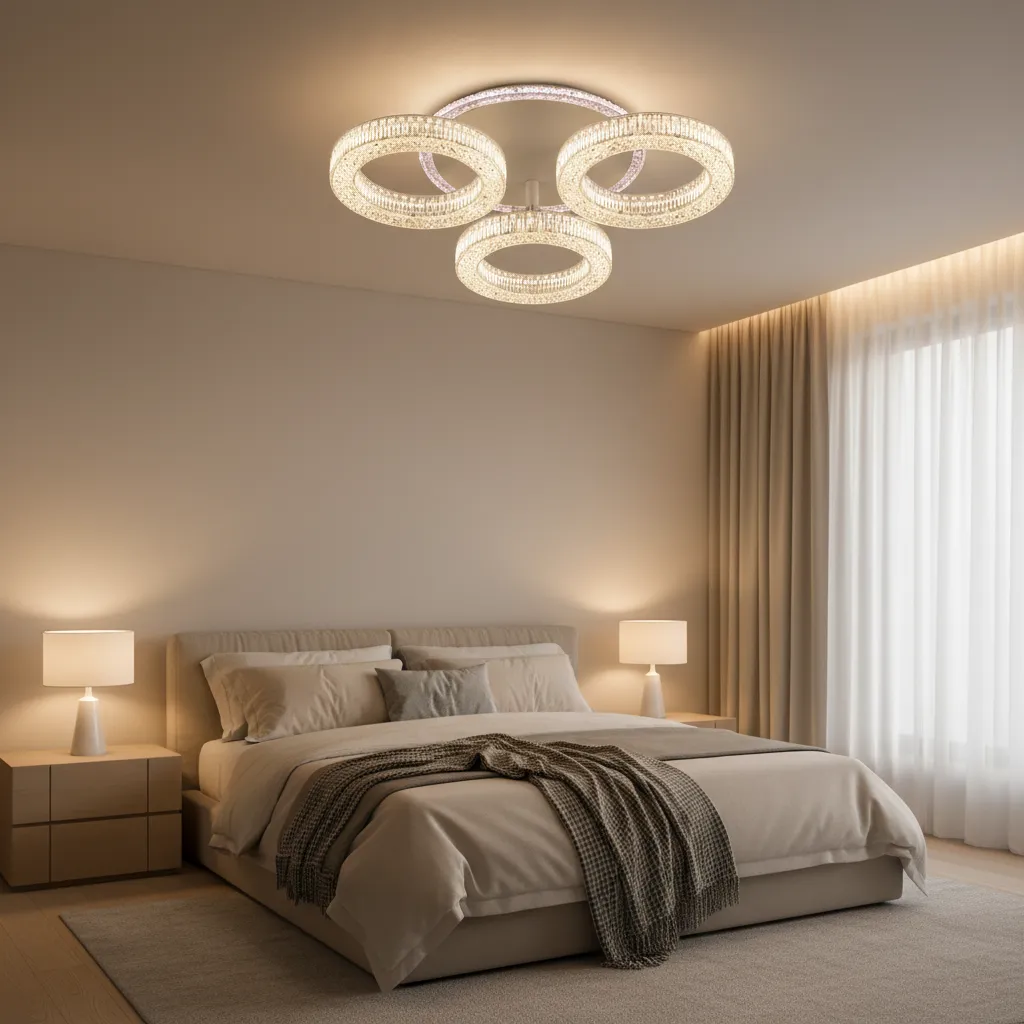Alessandro Design RONDA Nobile lustră LED 46W albă dimabilă