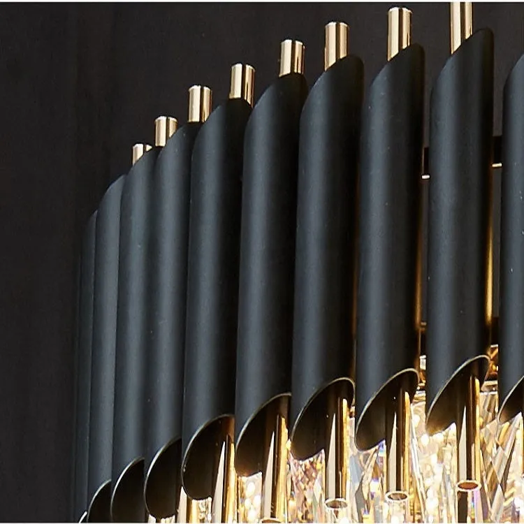 Alessandro Design VERSAILLES Eleganza candelabru cristal 8xE14 auriu